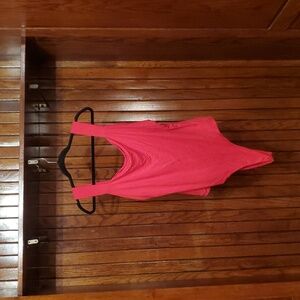 KATIE STURINO SIZE 1X Vibrant Red Bodysuit